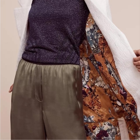 Anthropologie Hemant & Nandita
Foliage Embroidered Car Coat Jacket - Picture 3 of 11